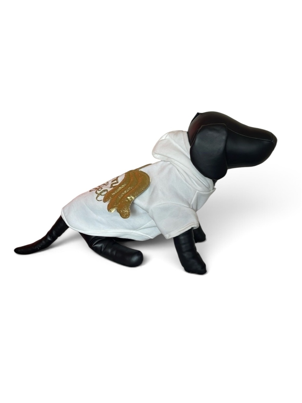 Spooky night little angle costume for dogs NWOT so cute good and white and wings